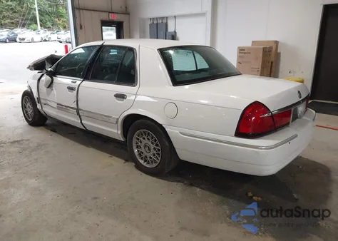 2002 Mercury Grand Marquis Gs from USA, damaged, VIN 2MEFM74W72X626928